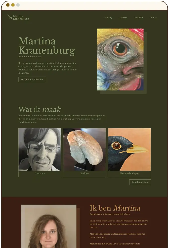 Webdesign Martina Kranenburg