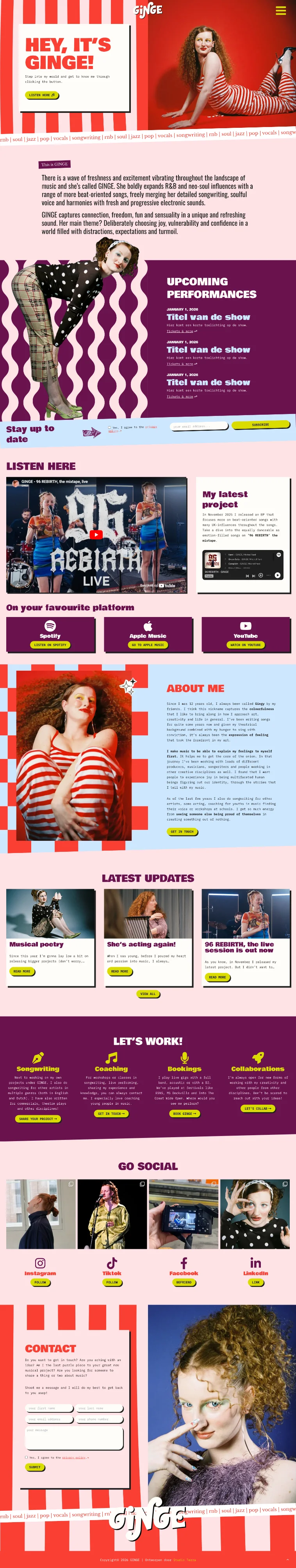 Ginge webdesign